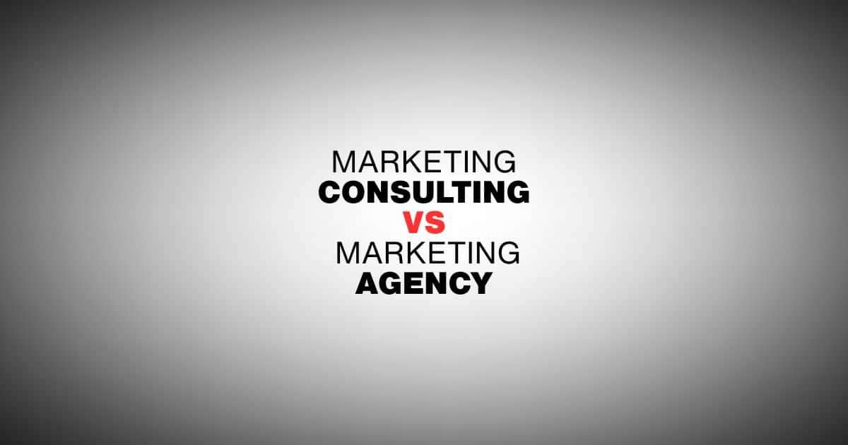 Online Marketing Consultant vs Agency